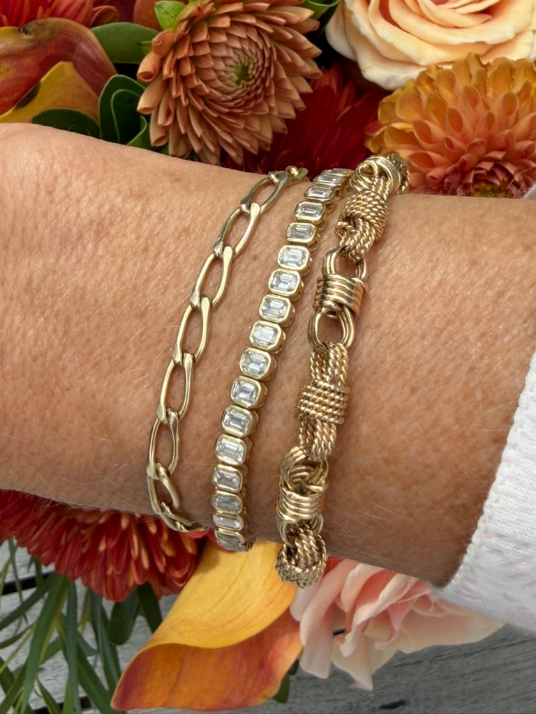 14k Tiffany and Co. Rope Style Bracelet