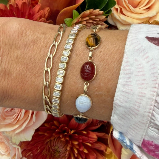 14k Scarab Bracelet