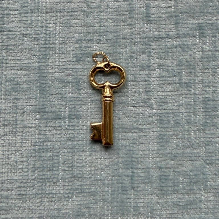 14k Key Charm