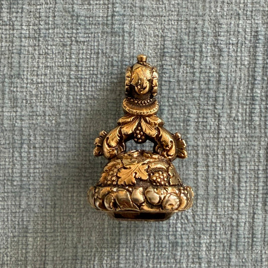 14k Citrine Fob From the Kellogg Estate