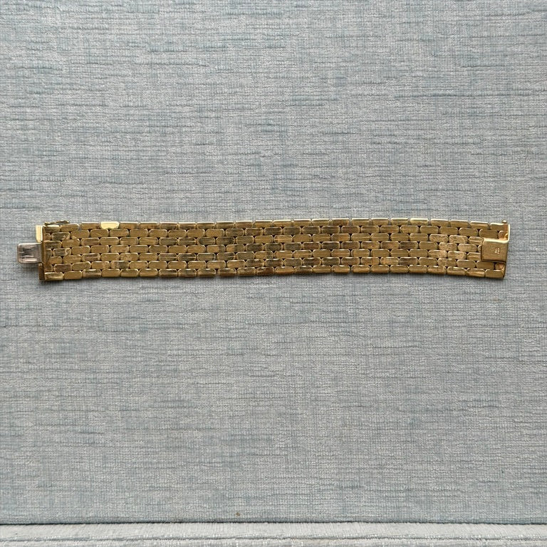 14k Panther Link Bracelet