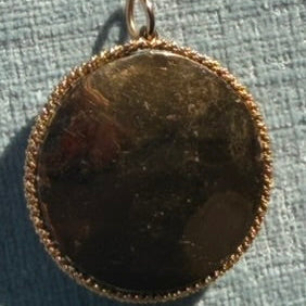 18k Bristol Glass Crown Charm with Diamonds