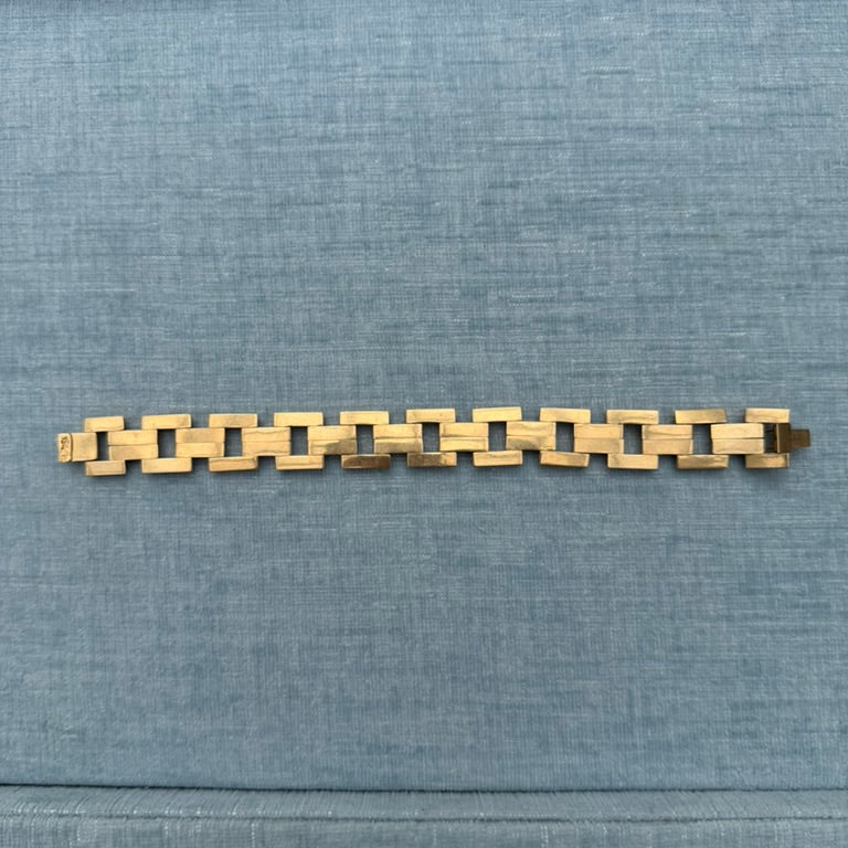 18k French Tank Bracelet