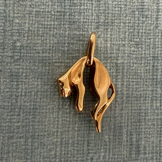 14k Panther Charm