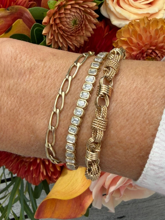 14k Tiffany and Co. Rope Style Bracelet