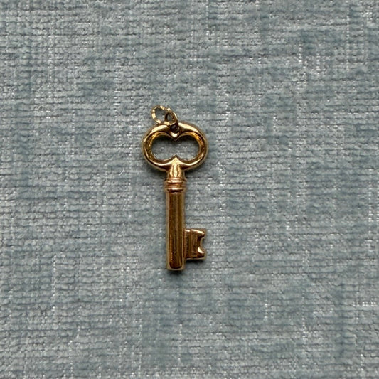 14k Key Charm