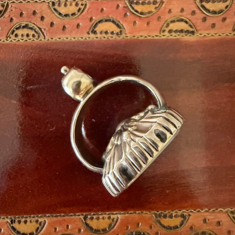 12K-14K Rose Gold Intaglio Fob with Family Crest