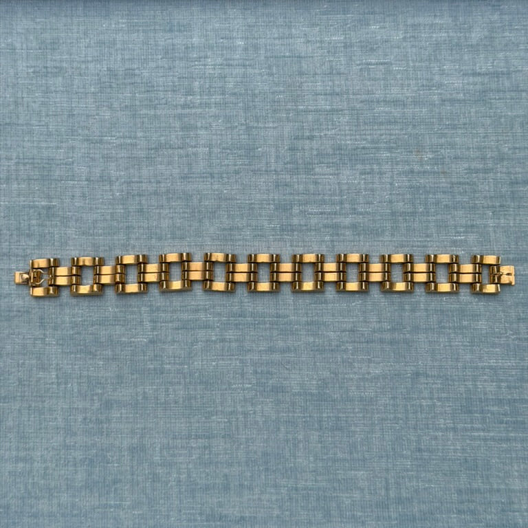 18k French Tank Bracelet