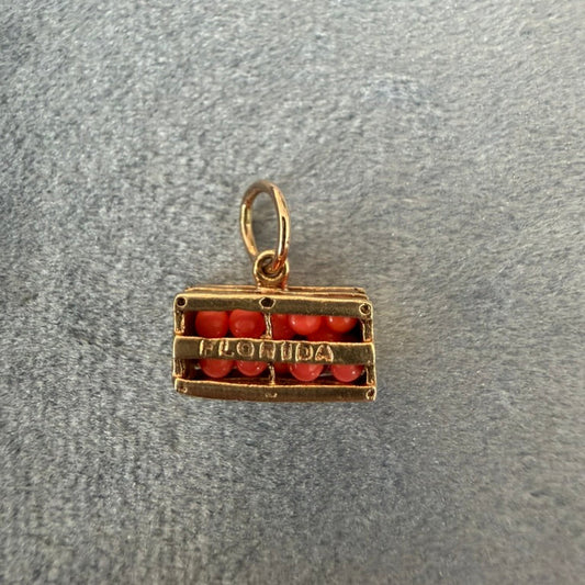 14K Florida Oranges Charm