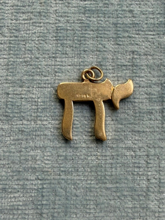 14K Chai Charm