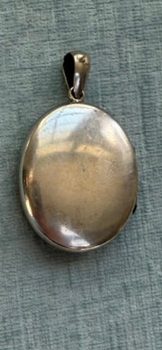 Sterling Silver Victorian Swallow Locket