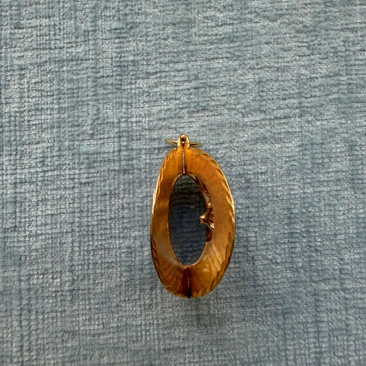 14k 3D Happy Birthday Charm