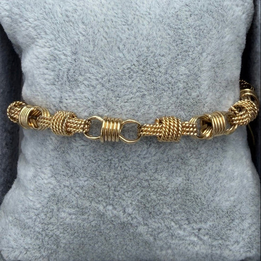 14k Tiffany and Co. Rope Style Bracelet